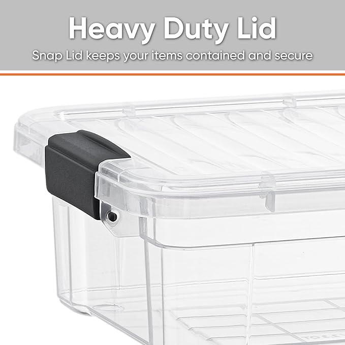 Superio Clear Storage Boxes - Image 4