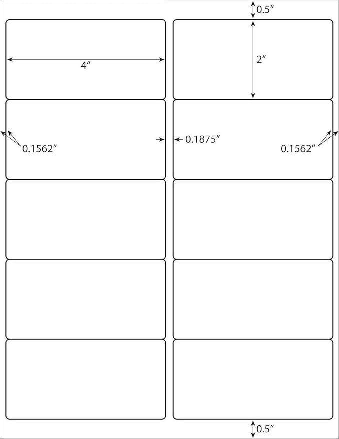 BESTEASY 10-UP Address Labels, /Address Mailing Labels 8000 Sheets Shipping - Image 8