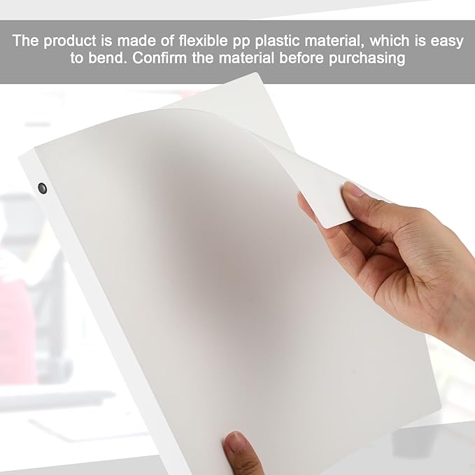 Henoyso 36 Pcs 3 Ring Binder 0.5 Inch Round Fits Letter Size 8.5'' x 11'' Paper - Image 2