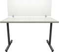 OBEX Frosted Acrylic Desk Mounted Privacy Panel by OBEX
