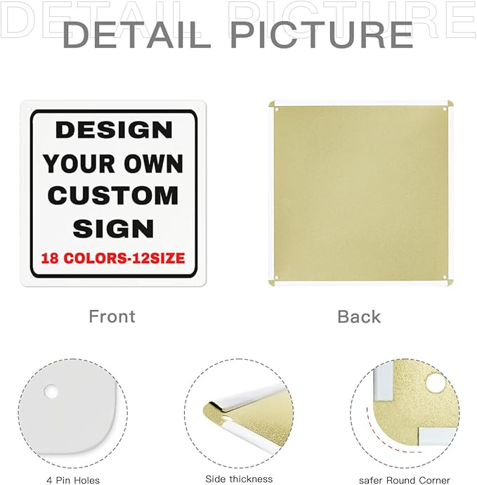 Custom Outdoor Metal Personalized Signs - Image 6