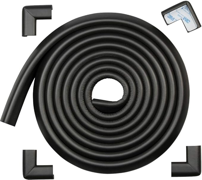 Roving Cove HeftyFit Edge Corner Protector Baby Proofing, Heavy-Duty, Soft NBR by RovingCove