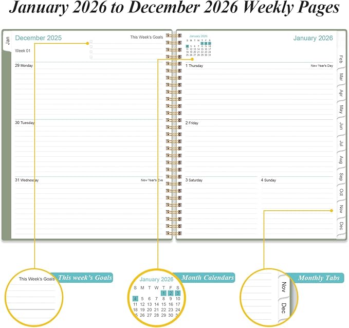2026 Planner - Planner 2026 from January 2026 to December 2026 - Image 3