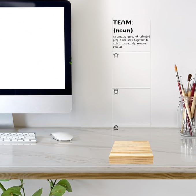 Monitor Memo Board Computer Monitor Memo Board Team Gifts Acrylic - Image 3