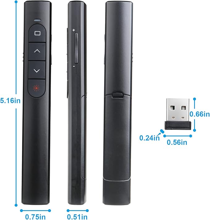 Wireless Presenter Remote, Presentation Clicker - Image 7