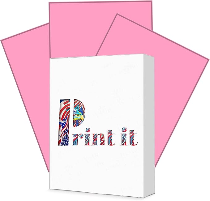 Print It - Vellum Bristol Colored Cardstock Cover Paper, 67 Lb, 8.5" X 11” - Image 2