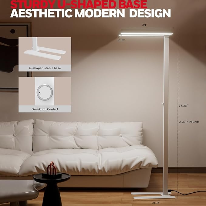 Honeywell LED Floor Lamp Modern - Image 8