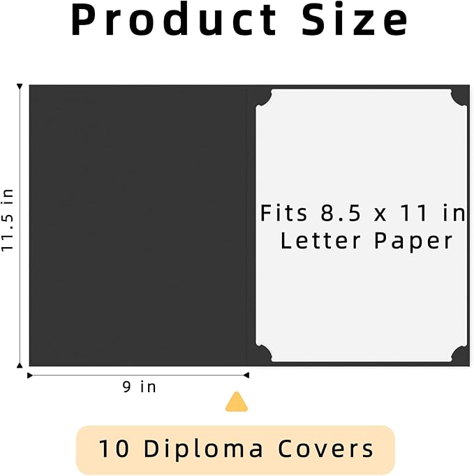 HAUTOCO 10 Pcs Certificate Holders, Graduation - Image 2