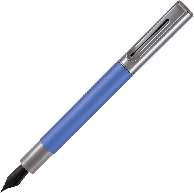 Monteverde USA Ritma Fountain Pen in Blue – Stub Nib, Calligraphy JoWo by Monteverde