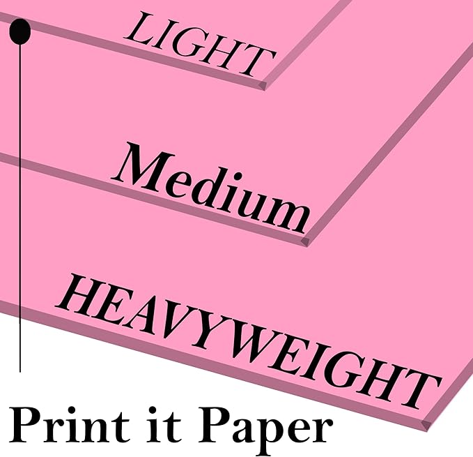 Print It - Vellum Bristol Colored Cardstock Cover Paper, 67 Lb, 8.5" X 11” - Image 5