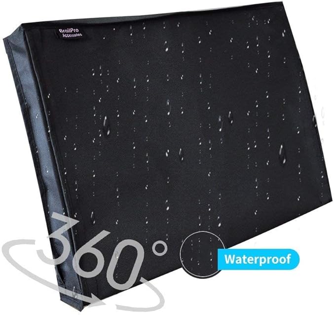 BroilPro Accessories Outdoor 70" TV Set Cover, Scratch Resistant Liner Protect - Image 3