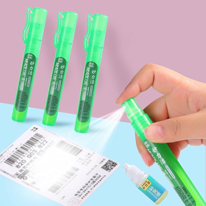 Liquid Paper Correction Fluid Pen, 5.51 Inches, Quick-Drying Formula - Image 4