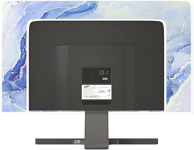Baocicco Modern Violet Marble Waterproof Computer Monitor Dust Cover - Image 5
