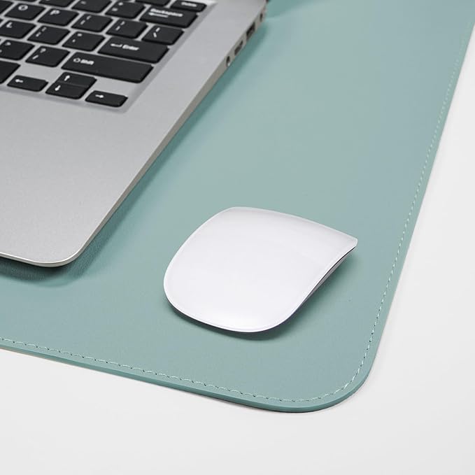 Leather Desk pad Protector, Large Desk mat - Image 5