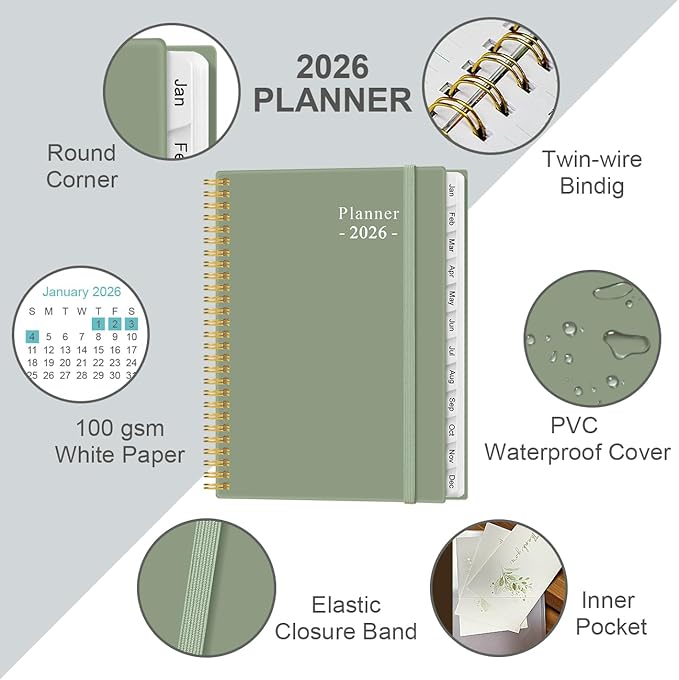 2026 Planner - Academic Planner 2026 from January 2026 to December 2026 - Image 3