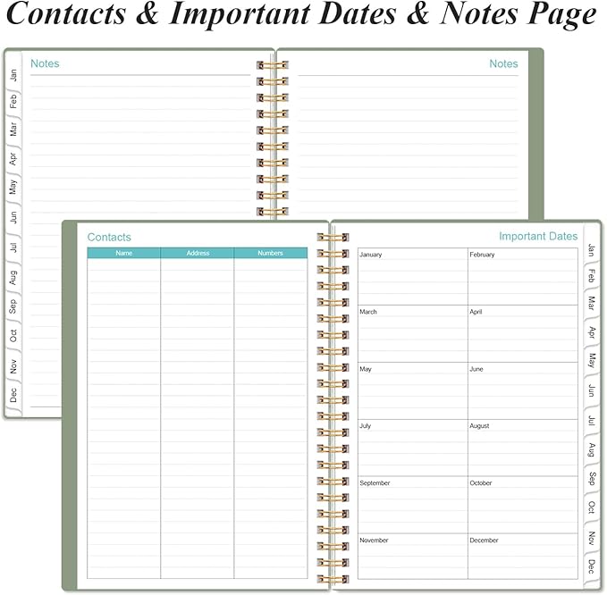 2026 Planner - Planner 2026 from January 2026 - December 2026, Weekly & Monthly - Image 5