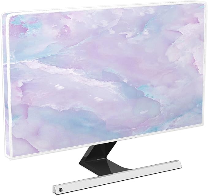 Baocicco Violet Marble Waterproof 70 Inch TV Dust Cover Anti-Static Dustproof by Baocicco