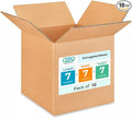 IDL Packaging - B-777-10 Cube Corrugated Shipping Boxes 7"L x 7”W x 7"H - by IDLPackaging