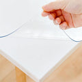 Eisdroma 24 x 55 Inch Clear Table Cover Protector, 1.5mm Plastic Table Cover by Eisdroma