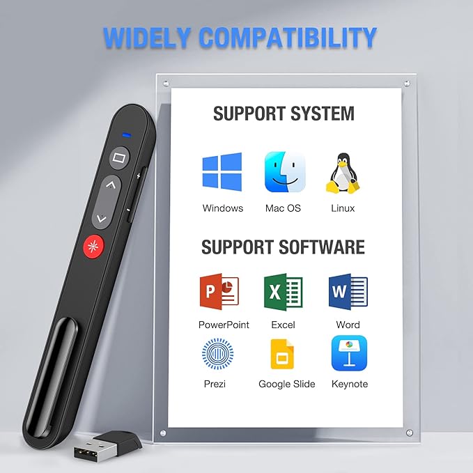 Presentation Clicker, Wireless Presenter Clicker - Image 4