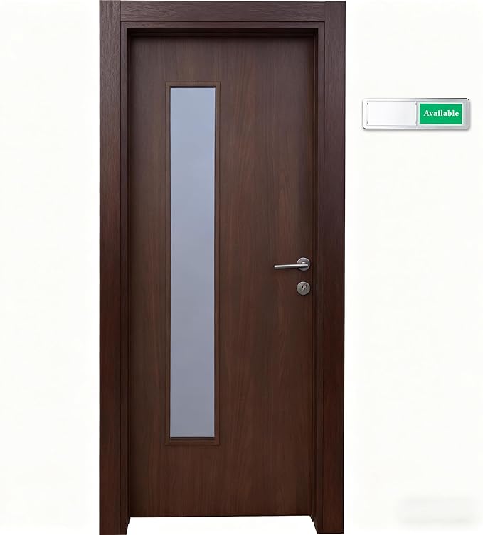 In Use or Available Door Sign for Home Office Restroom Conference Hotels - Image 9