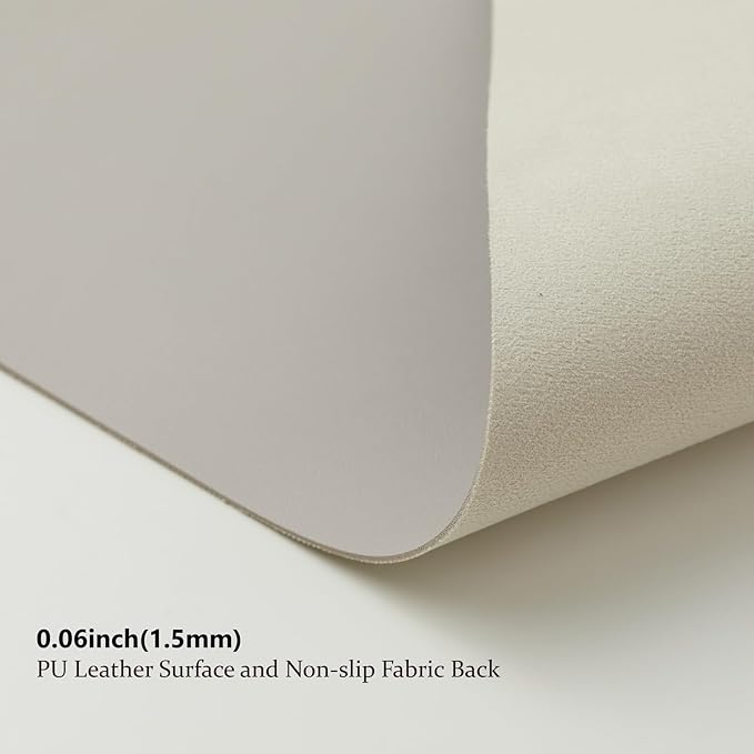 Large Desk Mat - 47.2"x 17" Non-Slip PU Desk Pad - Image 4