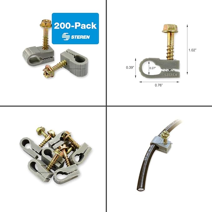 STEREN Coaxial Cable Clips - Image 2