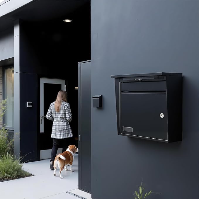 Solar Wall Mount Mailbox for Outside - Image 7