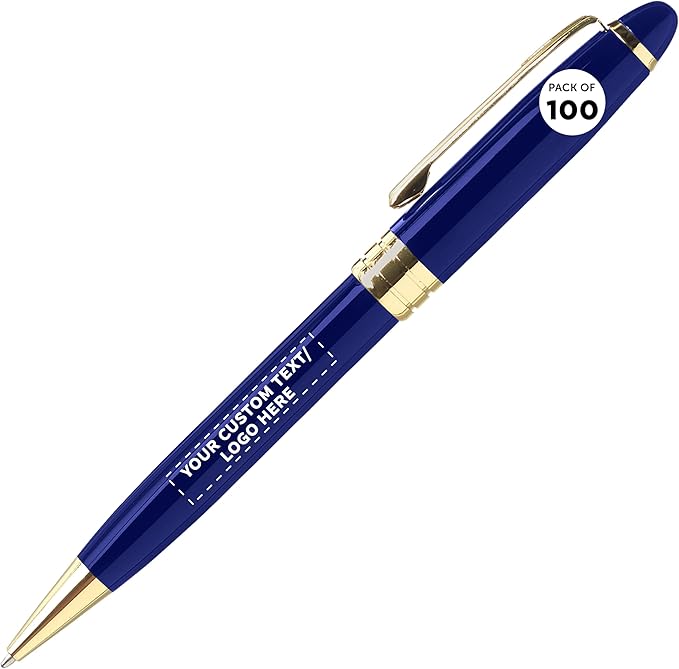 DISCOUNT PROMOS 100 Ultra Executive Pens Pack by DISCOUNTPROMOS