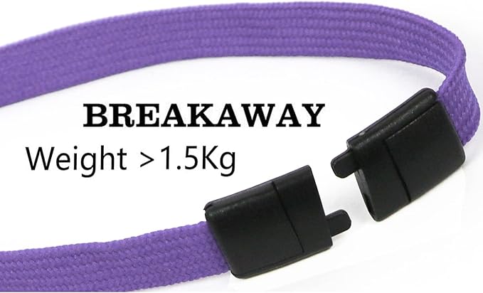 Bird Fiy Lanyard Light Purple Lanyards Neck Flat Premium Breakaway Badge Lanyard - Image 3