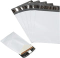 100 Pack Secure Seal White Poly Mailers Shipping Bags by Secure+Seal