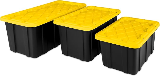 Sterilite 6-Pack Industrial Tote, Plastic Storage Container Bins - Image 9