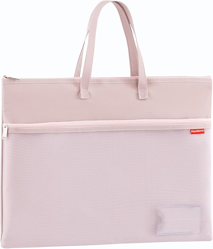 Pendancy Mesh Zipper Pouch A3 Size, Large Double Pocket Waterproof File Bag - Image 9