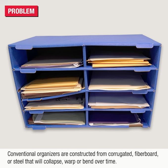 Ultimate Office TierDrop Desktop Organizer/Forms Mailroom Classroom Sorter - Image 2