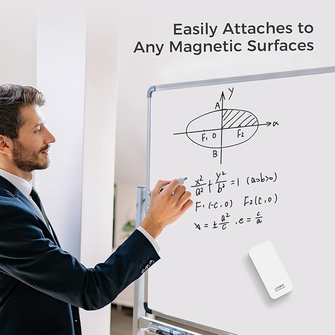loukin 4 Pack Magnetic Dry Erase Eraser, Glass Board Remover, 3.4 fl oz - Image 4