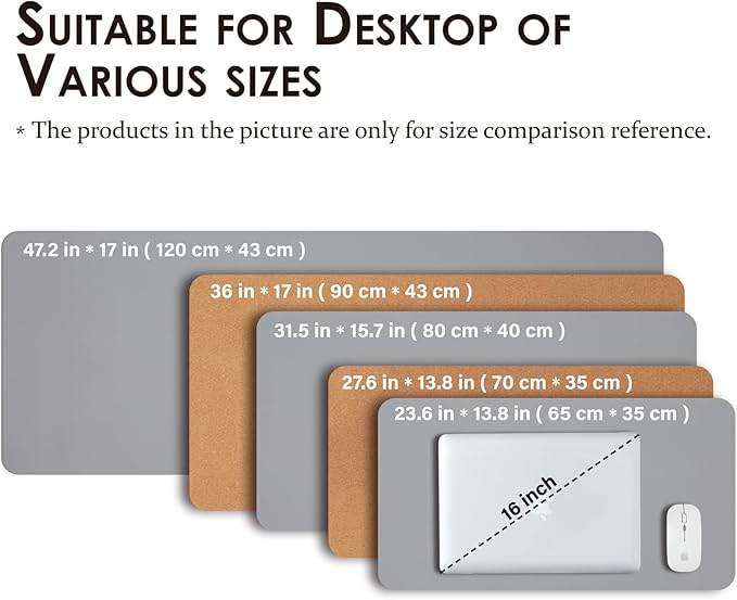 Large Cork Desk Mat - Image 5