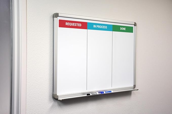 Kanban Whiteboard 60" x 40" - Image 2