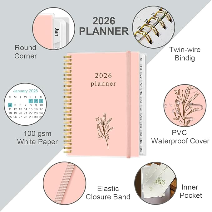 2026 Planner - Planner 2026 from January 2026 to December 2026 - Image 2