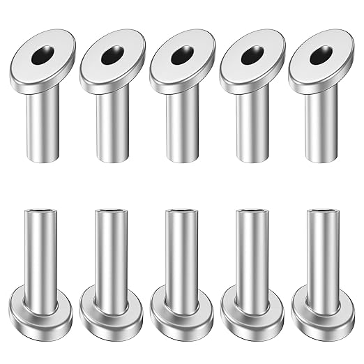 BLIKA 40 Pack 25 30 35 Degree 1/8" Angle Beveled Protector Sleeves, Angled Post - Image 8