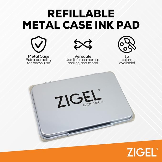 Metal Case Stamp Pad Medium Size - Image 3