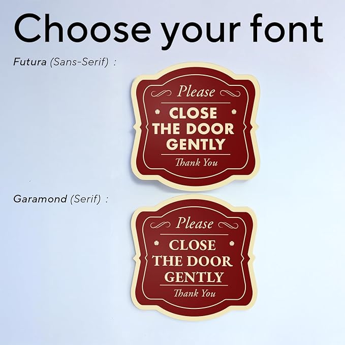 Custom Outdoor Aluminum Sign, Decorative Driveway Sign, Waterproof, 24x24 Red - Image 9
