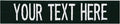 Custom Uniform Name Tapes Solid Colors. Hunter Green Fabric, 5 Inch Hook by NORTHERNSAFARI