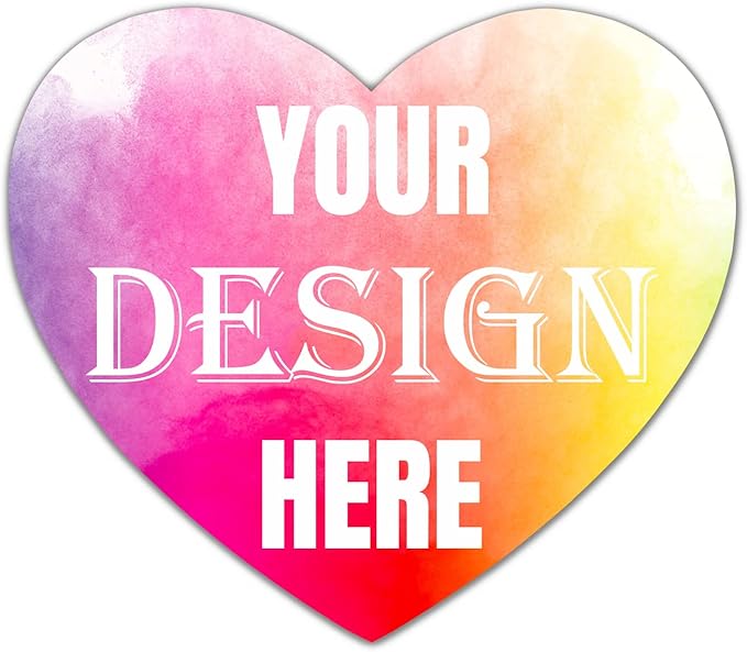 100-500 Custom Stickers Personalized Labels, Customized Stickers by LAUKIYE