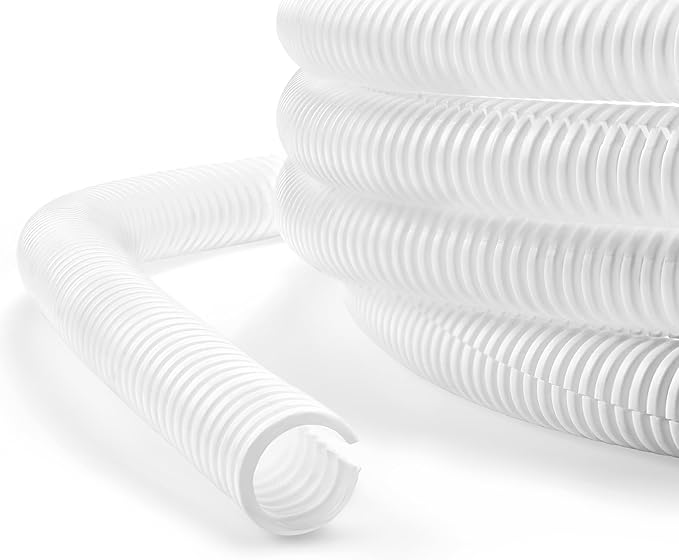 YCLYC Cable Management, 33ft 1/4” Wire Loom Tubing Cord Protector, Cord Wrap by YCLYC