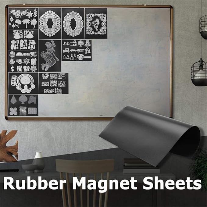 Briartw 10 Sheets Rubber Soft Magnet Sheet - Image 3