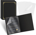 15 Pcs Certificate Holders 8.5 x 11 Additional 15 Pcs Plastic Film, Diploma by Unknown
