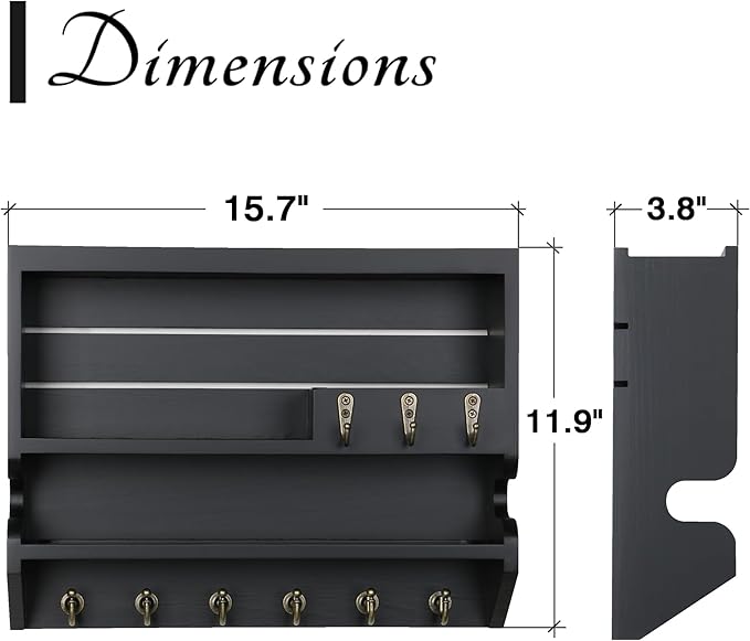 Innovation Key Holder for Wall, Mail Organizer - Image 3