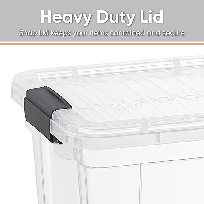 Superio Clear Storage Boxes - Image 4