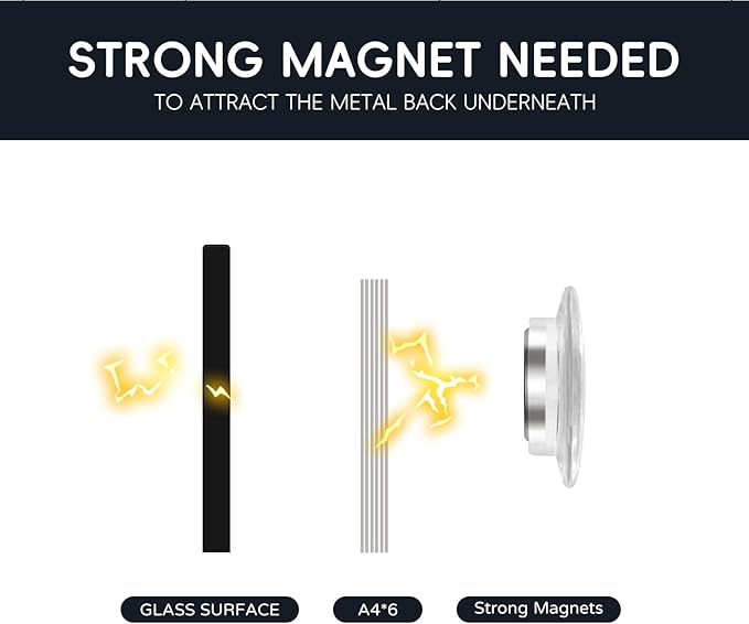 Magnetic Glass Blackboard - Image 3