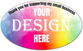 LAUKIYE 100-500 Custom Stickers Personalized Labels, Customized by LAUKIYE